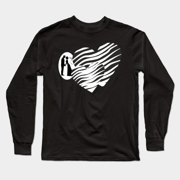 Symbol of Love Long Sleeve T-Shirt by SunilAngra